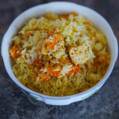 Pilaf with chicken