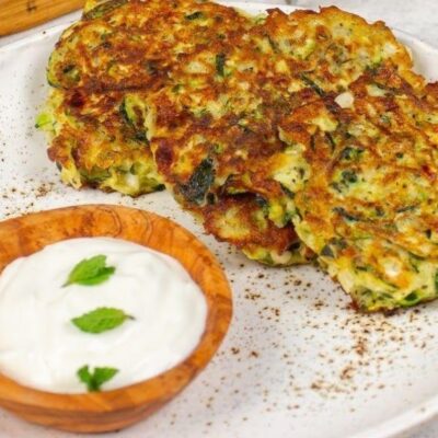 Zucchini fritters