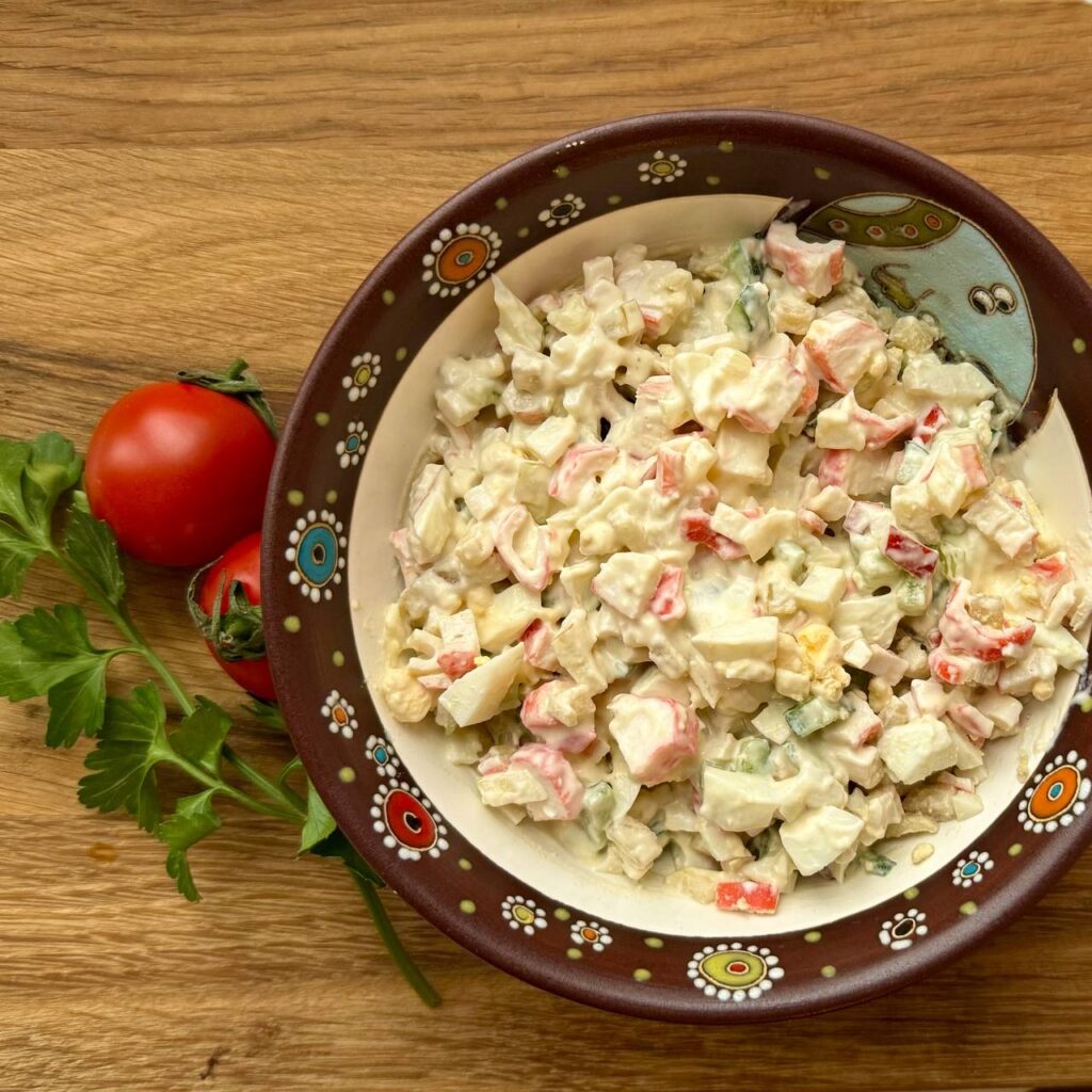 Crab salad