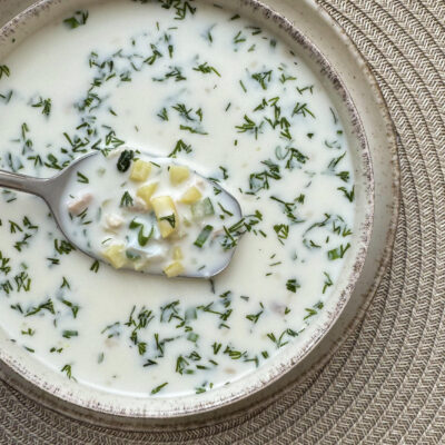cold soup Okroshka