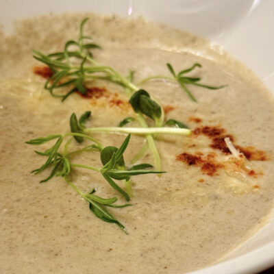 cream of wild mushroom soup