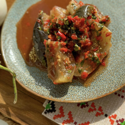 eggplant salad recipe