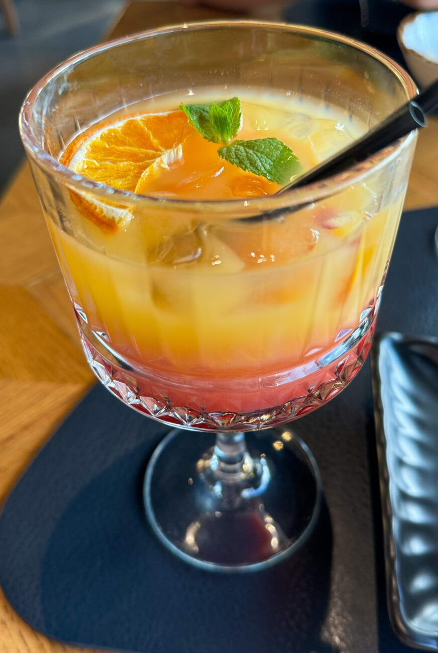 Tequila Sunrise cocktail