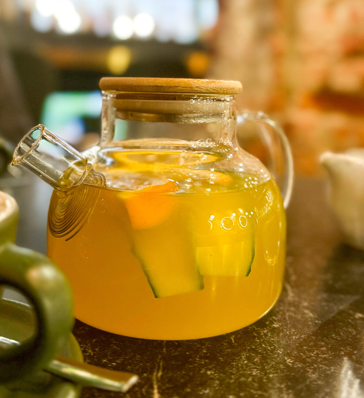 Апельсиново-мятный чай