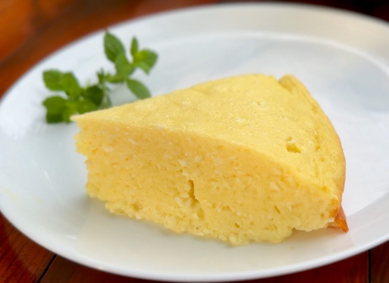 Fluffy Cottage Cheese Casserole with lemon zest