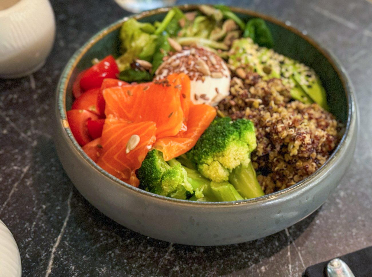 Salmon & Quinoa Poke Bowl Healthy & Easy Recipe